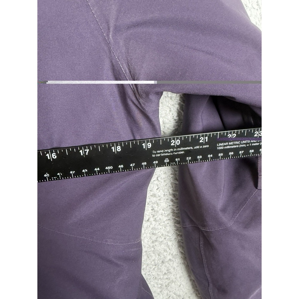The North Face Women's L Purple Hooded Ski Jacket Gore-Tex Insulated Primaloft - Picture 10 of 15